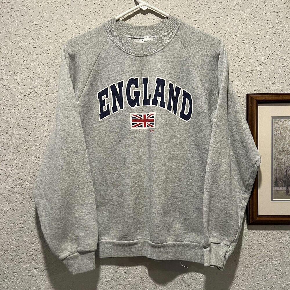 Vintage 70s/80s Great Britain‎ England Sweatshirt Size Medium